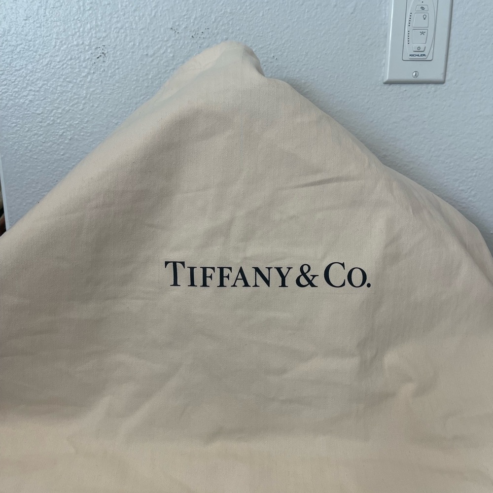 Tiffany & Co. Taupe Leather Shoulder Bag - Picture 6 of 8